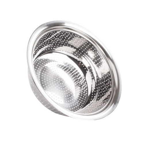 Hemoton Stainless Steel Rice Washing Bowl Kitchen Strainer Colander Bowl Fruit Vegetable Washing Basket for Rice Food Pasta Colander Drain Basket (Silver) Hemoton Stainless Steel Rice Washing Bowl Kitchen Strainer Colander Bowl Fruit Vegetable Washing Basket for Rice Food Pasta Colander Drain Basket (Silver)