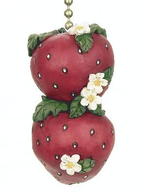Strawberries StrawBerry Farm Ceiling Fan Light Pull