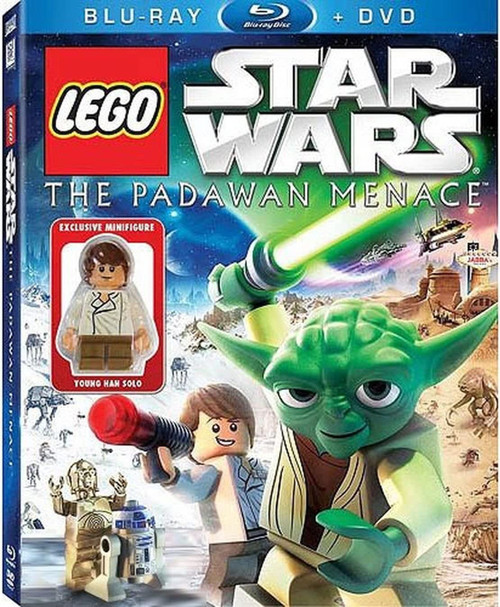 LEGO Star Wars: The Padawan Menace Blu-ray & Standard DVD Combo Pack with Young Han Solo Minifigure (2011)