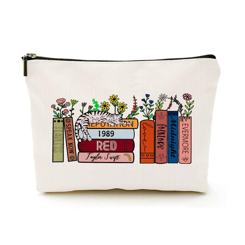Singer Merch Makeup Bags for Women,Singer Fan Gift Zipper Cosmetic Bag for Music Lovers Zipper Pouch Travel Bag Album Inspired Gift for Friends Singer Merch Makeup Bags for Women,Singer Fan Gift Zipper Cosmetic Bag for Music Lovers Zipper Pouch Travel Bag Album Inspired Gift for Friends