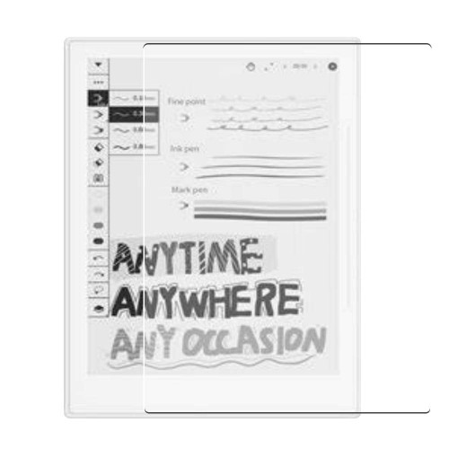 Puccy 3 Pack Screen Protector Film, compatible with Supernote A6X 7.8" TPU Guard ? Not Tempered Glass Protectors ? new version