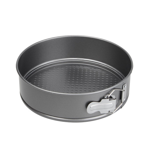 KVMORZE Non-stick Springform Cake Pan, Round Nonstick Leakproof Deep Push Pans, Cake Pan for Baking, Round Cake Tin Baking Mold with Removable Bottom (11 Inch)