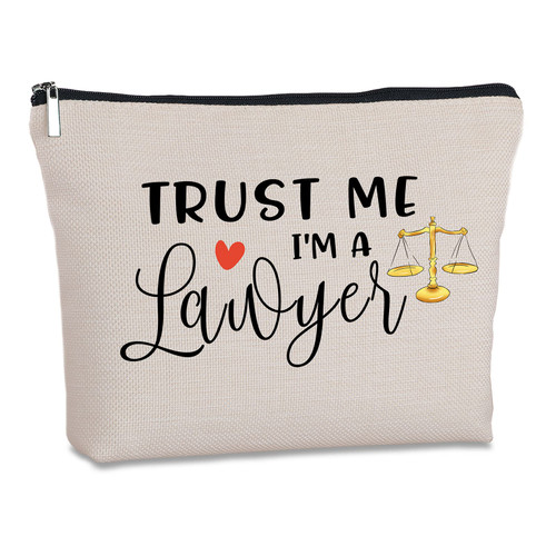 Trust Me I'm a Lawyer Zipper Travel Makeup Bag Funny Lawyer Gifts Legal Balance Justice Attorney Law Graduation Gifts for Women Female Lawyer Trust Me I'm a Lawyer Zipper Travel Makeup Bag Funny Lawyer Gifts Legal Balance Justice Attorney Law Graduation Gifts for Women Female Lawyer
