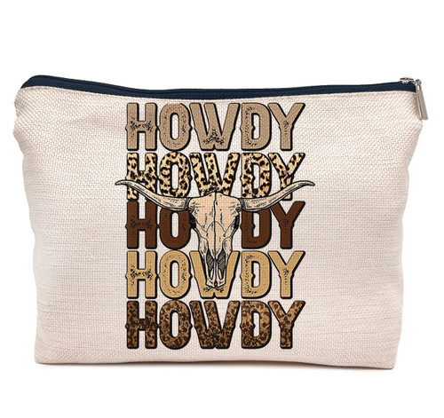 IWXYI Retro Western Leopard Cow Skull Howdy Decor Makeup Bag,Vintage Western Cowboy Howdy Women'S Make up Bag Zipper Pouch Travel Toiletry Gifts For Women Teenage Girls Girl IWXYI Retro Western Leopard Cow Skull Howdy Decor Makeup Bag,Vintage Western Cowboy Howdy Women'S Make up Bag Zipper Pouch Travel Toiletry Gifts For Women Teenage Girls Girl