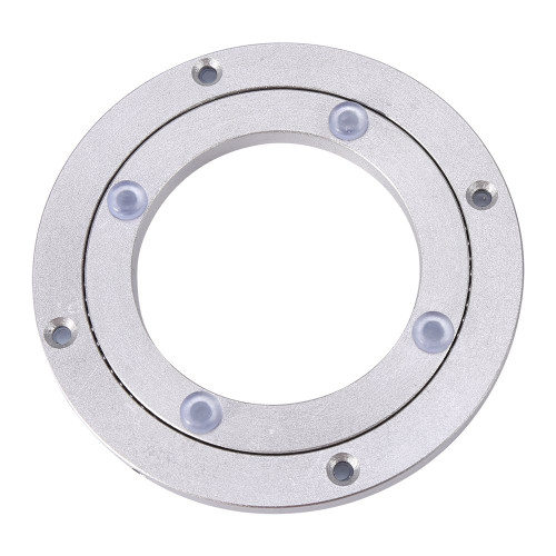 EVTSCAN lazy Susan hardware, Heavy Duty Aluminium Rotating Lazy Susan Turntable, Turntable Bearing Round Swivel Plate Hardware for Kitchen Dining-table(4inch) EVTSCAN lazy Susan hardware, Heavy Duty Aluminium Rotating Lazy Susan Turntable, Turntable Bearing Round Swivel Plate Hardware for Kitchen Dining-table(4inch)