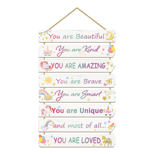 Paquesta Girls Room Decor Unicorn Room Decor for Girls Bedroom Inspirational Wall Art for Kids Rainbow Wall Decorations Little Girl Toddler Room Wood Sign Nursery Room Decor (unicorn-2) Paquesta Girls Room Decor Unicorn Room Decor for Girls Bedroom Inspirational Wall Art for Kids Rainbow Wall Decorations Little Girl Toddler Room Wood Sign Nursery Room Decor (unicorn-2)
