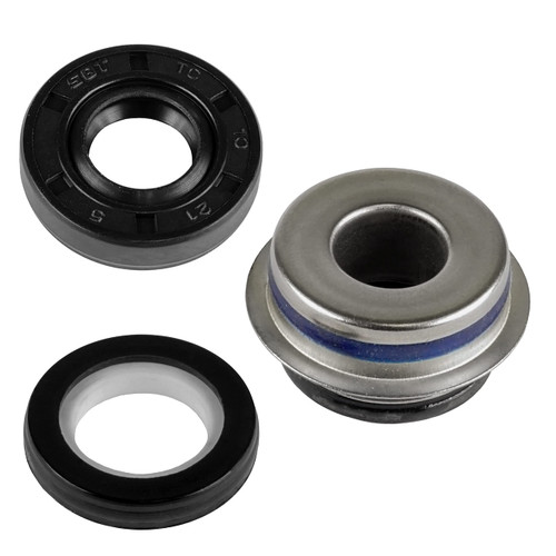 Caltric Water Pump Seal Mechanical with Oil Seal Compatible with Suzuki LT-A750X KingQuad 4x4 2008-2009 2011-2013
