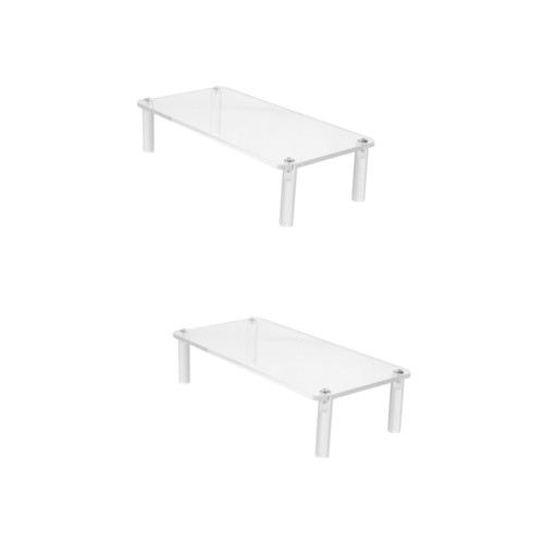 Garneck 2 pcs Acrylic Display Stand Jewelry Display Stand Bracelet Holder Small Stand Acrylic Display case Clear Acrylic Cupcake Display Riser Watch Display Rack Watch Display Shelf Baby