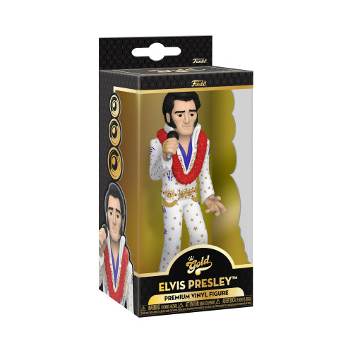 Funko Gold Vinyl: Elvis Presley, 5 Inch Premium Vinyl Figure Funko Gold Vinyl: Elvis Presley, 5 Inch Premium Vinyl Figure