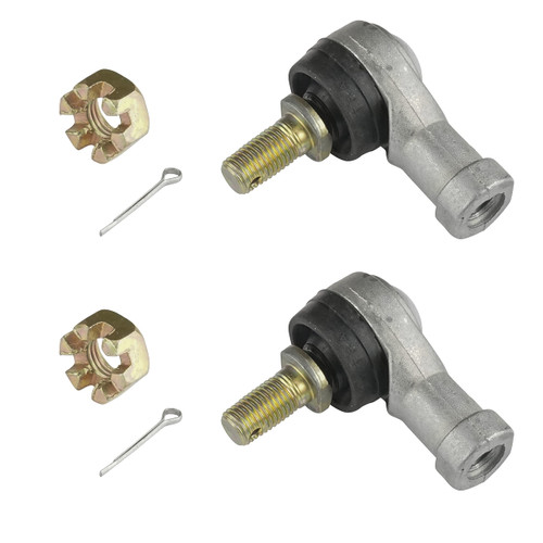 Caltric Tie Rod End Kit Compatible with Honda 53150-HB3003 53150-950-003 53158-HB3-003 53158-950-003