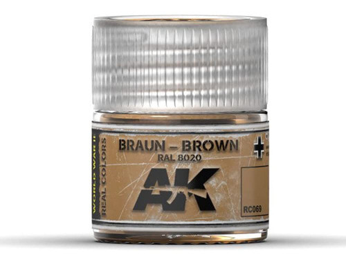 AK Real Colors RC069 Braun-Brown RAL 8020 (10ml)