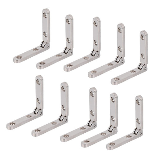 OSALADI 30 Pcs 90 Wooden Box Hinge Cabinet Door Hinges Mini Accessories Mini Hinges for Crafts Small Hinges 90 Degree Hinge Box Hardware Zinc Alloy Hinges 90 Degree Hinges Wine Box Hinges