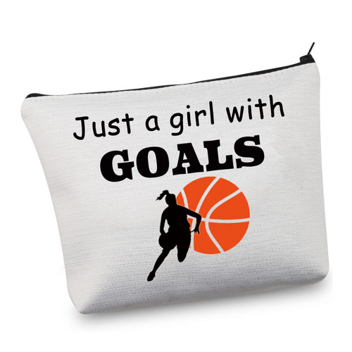 VAMSII Basketball Makeup Cosmetic Bag Basketball Sports Lover Gifts for Team Basketball Player Basketball Travel Toiletry Bag (basketball goals bag) VAMSII Basketball Makeup Cosmetic Bag Basketball Sports Lover Gifts for Team Basketball Player Basketball Travel Toiletry Bag (basketball goals bag)