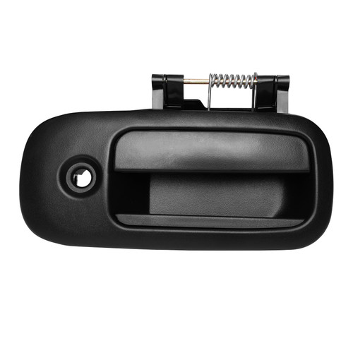 Exterior Door Handle, Compatible with 1996-2009 Chevy Express, GMC Savana 1500 2500 3500 4500 Van, Rear Right Passenger Side with Key Hole | GM1513106, 25866275, 10359096, 83373 Outside Sliding Handle
