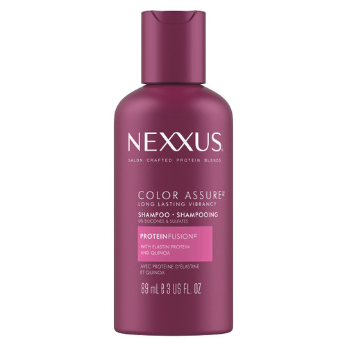 Nexxus Hair Color Assure Sulfate Free Shampoo with ProteinFusion, 12 Count For Colored Treated Hair Color Shampoo 3 oz Nexxus Hair Color Assure Sulfate Free Shampoo with ProteinFusion, 12 Count For Colored Treated Hair Color Shampoo 3 oz