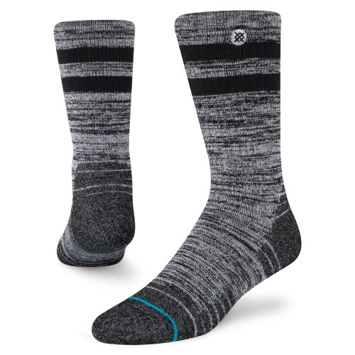Stance Crew Camper Socks (Medium, Black)