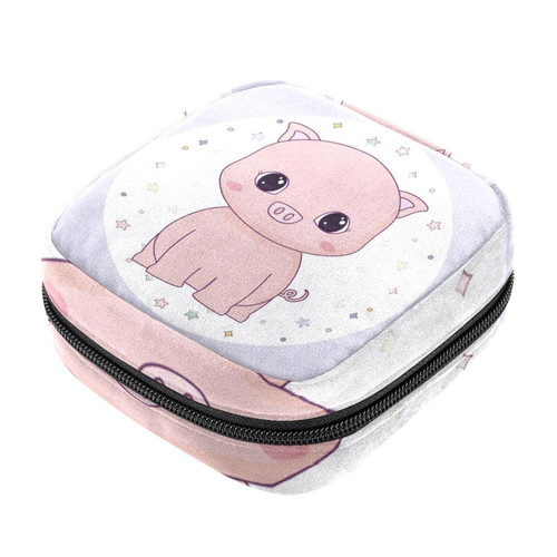 Makeup Bag Piggy Animal Cosmetic Bag Makeup Pouch Travel Toiletry Bag Organizer Storage Bag for Women Girls Makeup Bag Piggy Animal Cosmetic Bag Makeup Pouch Travel Toiletry Bag Organizer Storage Bag for Women Girls