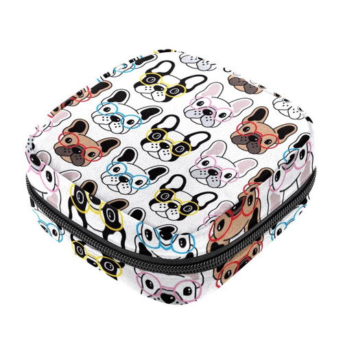 French Bulldogs Makeup Bag Zipper Pouch Travel Cosmetic Organizer for Women and Girls French Bulldogs Makeup Bag Zipper Pouch Travel Cosmetic Organizer for Women and Girls