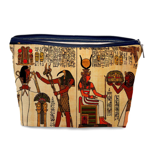 Nogrit Egyptian Gifts Makeup Cosmetic Bag,Ancient Egypt Mythology Egyptian Pharaoh God Hieroglyphs Makeup Travel Toiletry Bag,Gift for Egyptian Egypt Lover Nogrit Egyptian Gifts Makeup Cosmetic Bag,Ancient Egypt Mythology Egyptian Pharaoh God Hieroglyphs Makeup Travel Toiletry Bag,Gift for Egyptian Egypt Lover