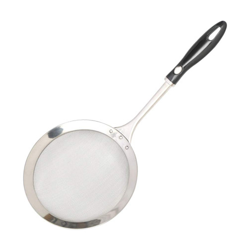 YARDWE Fine Mesh Strainer Stainless Steel Skimmer Strainer Ladle Frying Spoon Wire Skimmer with Handle for Kitchen Deep Fryer Pasta Spaghetti Noodle 16cm YARDWE Fine Mesh Strainer Stainless Steel Skimmer Strainer Ladle Frying Spoon Wire Skimmer with Handle for Kitchen Deep Fryer Pasta Spaghetti Noodle 16cm