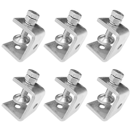 Stainless Steel C Clamps Mini 16-30Mm for Mounting, Heavy Duty Woodworking U Clamp Set Tiger Clamp Tools with Stable Wide Jaw Opening & Protective Pads for Welding/Carpenter(6Pcs) Stainless Steel C Clamps Mini 16-30Mm for Mounting, Heavy Duty Woodworking U Clamp Set Tiger Clamp Tools with Stable Wide Jaw Opening & Protective Pads for Welding/Carpenter(6Pcs)