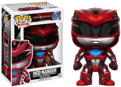 Funko POP Movies: Power Rangers Red Ranger Toy Figure Funko POP Movies: Power Rangers Red Ranger Toy Figure