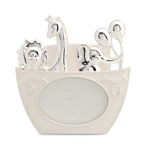 LASODY Noah's Ark Design Picture Frame Animal Picture Frame Baby Picture Frame Birthday GIfts Tabletop Picture Frame