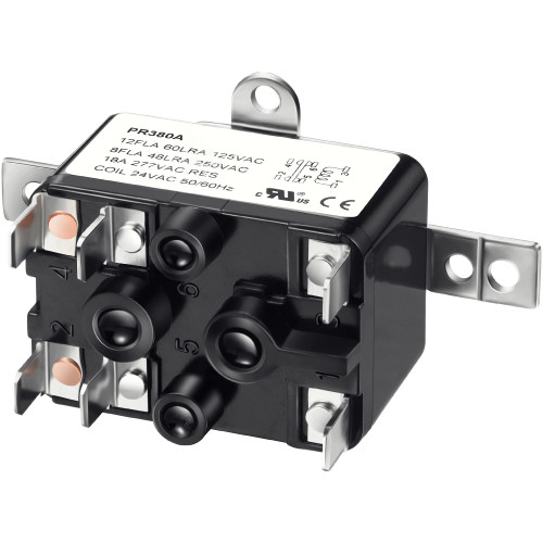 24V Fan Relay, 90-980 Isolation Relay AC Switch SPST with UL Certification Compatible with HVAC Coleman Furnace Blower Humidifier Goodman Blower Heat Sequencer Relay (1 Piece)
