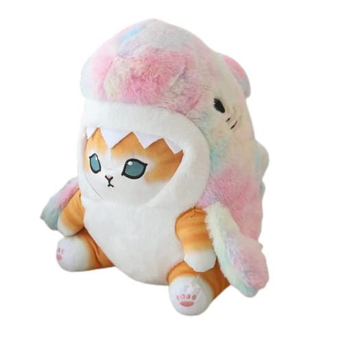 TQJOUJOU Cute Shark Cat Plush Toy, 8'' Cat Face Shark Stuffed Animal Plushies Doll, Kawaii Soft Stuffed Shark Pillow for Boys and Girls Birthday Gift (Multi-Color) TQJOUJOU Cute Shark Cat Plush Toy, 8'' Cat Face Shark Stuffed Animal Plushies Doll, Kawaii Soft Stuffed Shark Pillow for Boys and Girls Birthday Gift (Multi-Color)