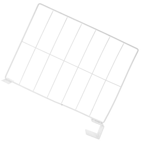 Alipis Wire Shelf Divider Clothes Wardrobe Separators Closet Shelf Organizer Closet Shelf Divider Shelving Storage Rack Separator for Cabinets Kitchen Office