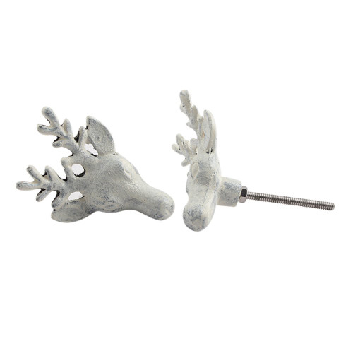 Indian Shelf 2 Pack Dresser Knobs Vintage|Deer Kitchen Cabinet Pulls & Knobs|Cream Drawer Pulls for Kitchen Cabinets|Iron Decorative Knobs|Door Knobs Kitchen Cabinets|Kids Knobs for Dresser Drawers