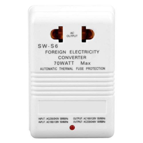 Voltage Converter 70W 110V/120V to 220V/240V Step-Up&Down Voltage Converter Transformer (CN Standard Plug?
