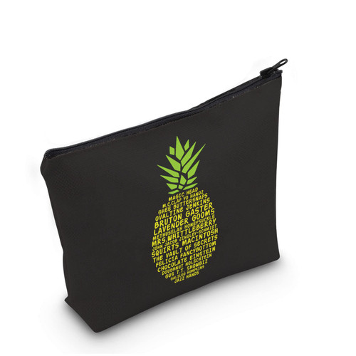 G2TUP TV Show Inspired Gift Nicknames of Gus Makeup Bag Pineapple Cosmetic Bag TV Show Fan Gift Zipper Travel Bag (Nicknames of Gus White Bag) G2TUP TV Show Inspired Gift Nicknames of Gus Makeup Bag Pineapple Cosmetic Bag TV Show Fan Gift Zipper Travel Bag (Nicknames of Gus White Bag)