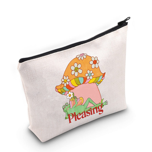 BLUPARK Singer Inspired Makeup Bag Singer Fan Gift Funny Music Gift Album Gift Singer Zipper Pouch Bag (Frog and mushroom) BLUPARK Singer Inspired Makeup Bag Singer Fan Gift Funny Music Gift Album Gift Singer Zipper Pouch Bag (Frog and mushroom)
