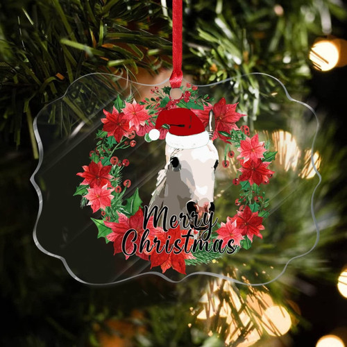 Horse Merry Christmas Christmas Tree Ornament Farm Animal Themed Christmas Ornaments Holiday Decoration Hanging Clear Round Acrylic Ornament Pendant for Friends Families Horse Merry Christmas Christmas Tree Ornament Farm Animal Themed Christmas Ornaments Holiday Decoration Hanging Clear Round Acrylic Ornament Pendant for Friends Families