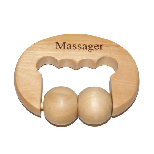 Connie N Randy Essential Design Wood Hand Massager