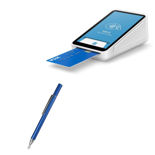 BoxWave Stylus Pen Compatible with Square Terminal (Stylus Pen by BoxWave) - FineTouch Capacitive Stylus, Super Precise Stylus Pen for Square Terminal - Lunar Blue BoxWave Stylus Pen Compatible with Square Terminal (Stylus Pen by BoxWave) - FineTouch Capacitive Stylus, Super Precise Stylus Pen for Square Terminal - Lunar Blue