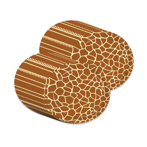 9" Safari Giraffe Animal Print Dessert Paper Plates Jungle Animals Giraffe Round Disposable Dinner Paper Plates Set Giraffe Texture Theme Paper Plates Baby Shower Birthday Party Supplies, Pack of 24 9" Safari Giraffe Animal Print Dessert Paper Plates Jungle Animals Giraffe Round Disposable Dinner Paper Plates Set Giraffe Texture Theme Paper Plates Baby Shower Birthday Party Supplies, Pack of 24