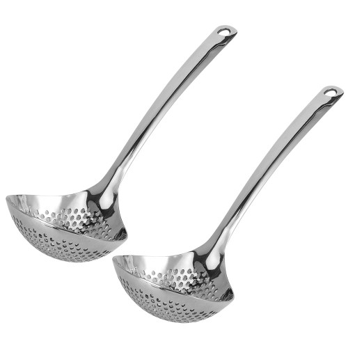 Stainless Steel Skimmer, Skimmer Slotted Spoon, Slotted Spoons, kitchen spoons for cooking, Strainer Ladle with Long Handle For Draining & Frying Stainless Steel Skimmer, Skimmer Slotted Spoon, Slotted Spoons, kitchen spoons for cooking, Strainer Ladle with Long Handle For Draining & Frying