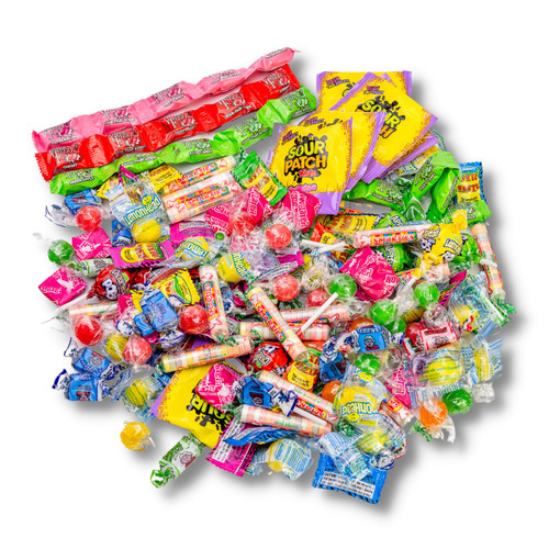 Ultimate Sour Candy Variety Pack - Candy - 2 LB Bag - Sour Candy Bulk - Bulk Candy for Candy Bags - Individually Wrapped Candy - Candy Pack - Variety Bulk Assorted Candy Sour