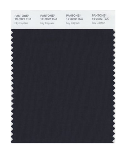 Pantone 19-3922 TCX Smart Color Swatch Card, Sky Captain