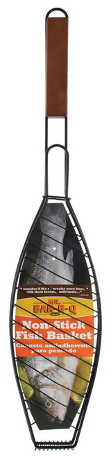 Mr Bar B Q 06050X Non-Stick Single Fish Basket