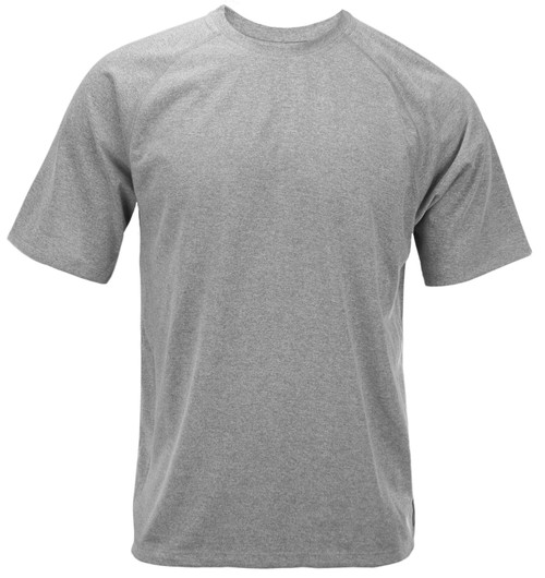 adidas Men's Short Sleeve Climalite Tee (Medium, Gray)