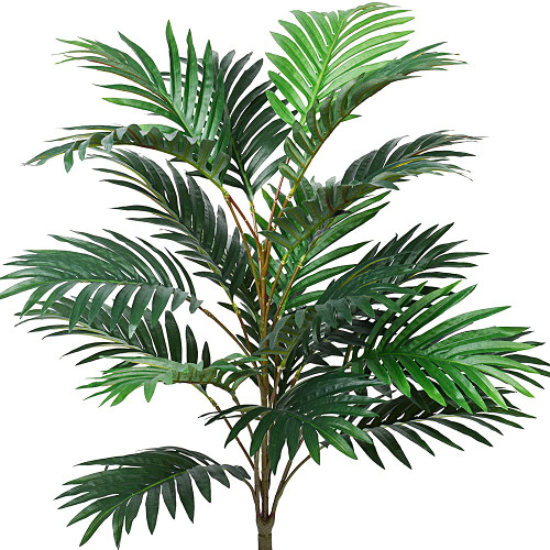Artificial Palm Tree Palm Leaves Plants Faux Fake Palm Frond Tropical Leaf Plant