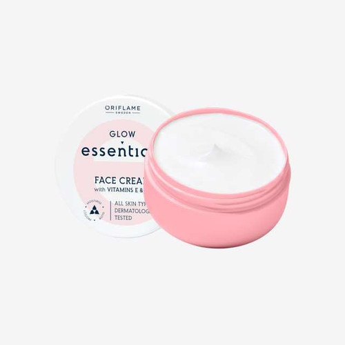 Oriflame Glow Essential Nourishing Face Cream with Vitamin E & B3 2.5 Fl. Oz.(Glow Essencial Face cream2.5 Fl Oz) Oriflame Glow Essential Nourishing Face Cream with Vitamin E & B3 2.5 Fl. Oz.(Glow Essencial Face cream2.5 Fl Oz)
