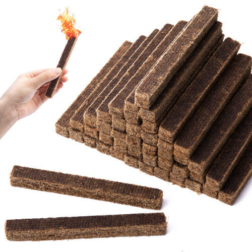Adnee Fire Charcoal Starter-Camp Fire Charcoal Starter Sticks-Fire Charcoal Starters for Fireplace, Wood Stove, Grill, Charcoal Chimney, BBQ Accessories (50) Adnee Fire Charcoal Starter-Camp Fire Charcoal Starter Sticks-Fire Charcoal Starters for Fireplace, Wood Stove, Grill, Charcoal Chimney, BBQ Accessories (50)