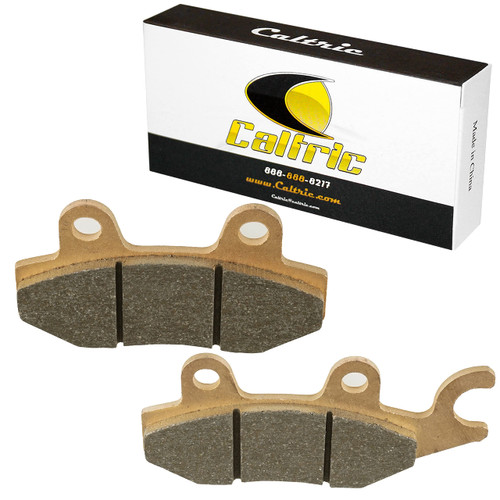 Caltric Front Left Brake Pads Compatible with Yamaha 1XD-25806-00 VD 250/3