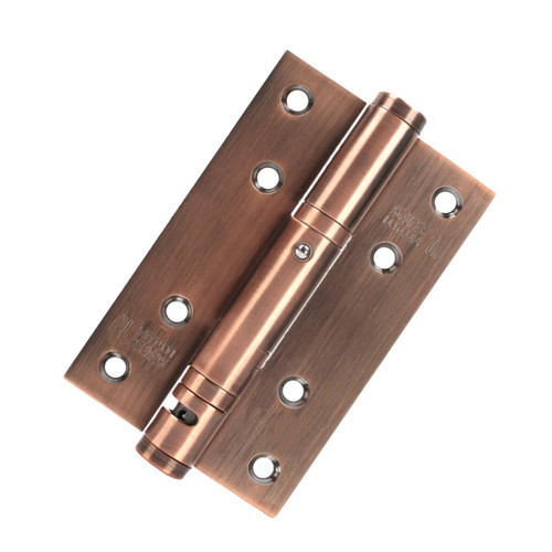 Uonlytech 1Pc Spring Hinges Automatic Hinges self Closing Hinges self Closing Door Hinges Pearlescent Combo Plate