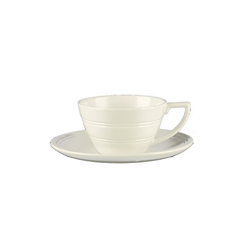 Wedgwood Jasper Conran Casual Cream Teacup, 8 oz, Multicolor