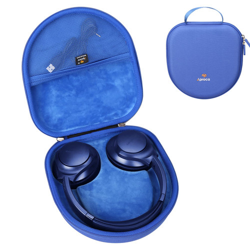 Aproca Blue Hard Storage Travel Case, Fit for Soundcore Anker Life Q20 Hybrid Active Noise Cancelling Headphones